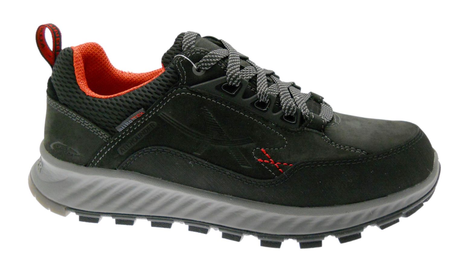 Mephisto Allrounder UNITED-TEX scarpa uomo sportiva nero plantare anatomico estraibile