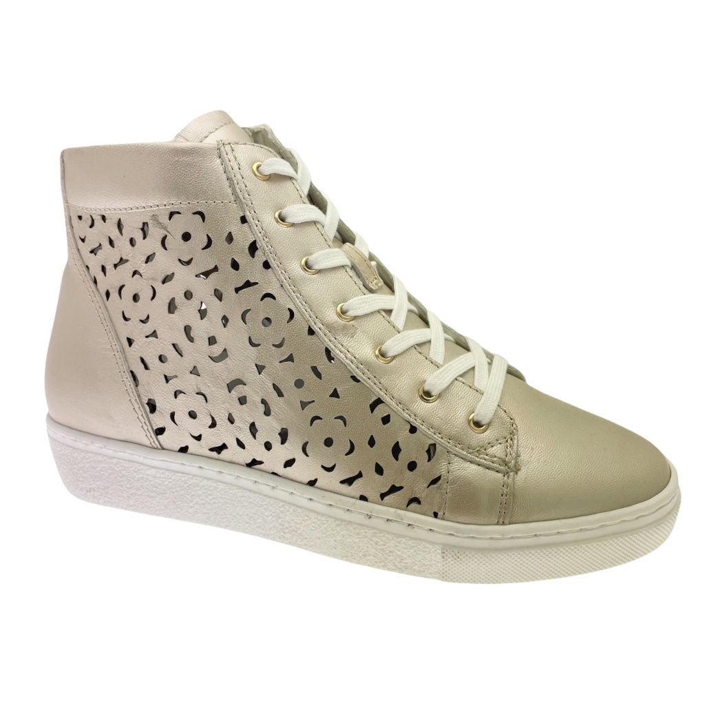 Calzaturificio Loren C3886 scarpa donna sneaker con soletta estraibile lacci e lampo