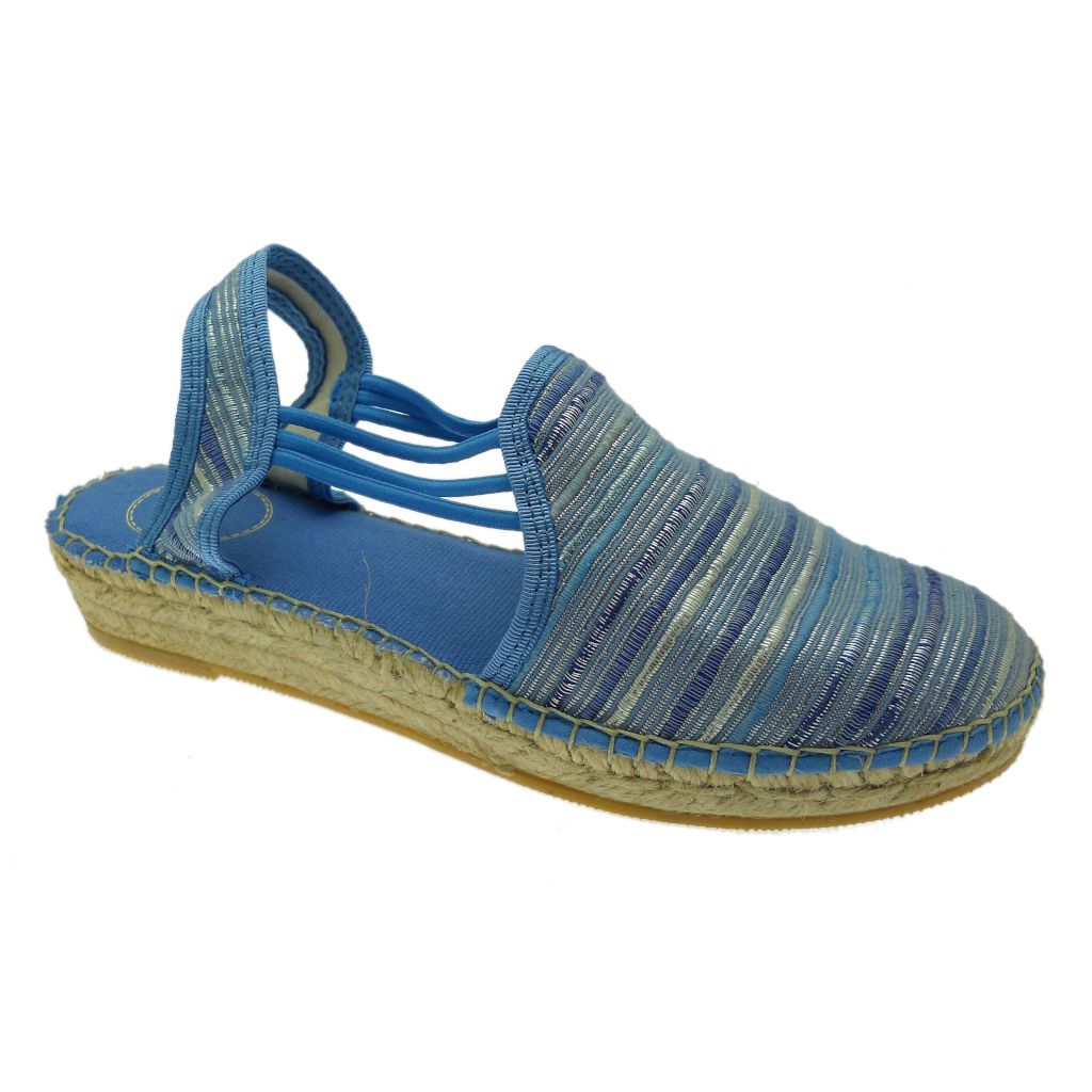 Toni Pons NOA SN sandalo corda righe espadrillas vegan shoes