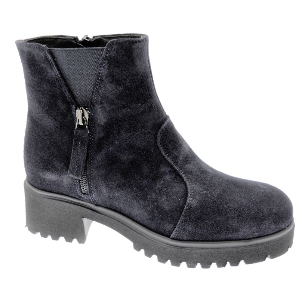 SOFFICE SOGNO 9823 stivaletto ankle boot BLU