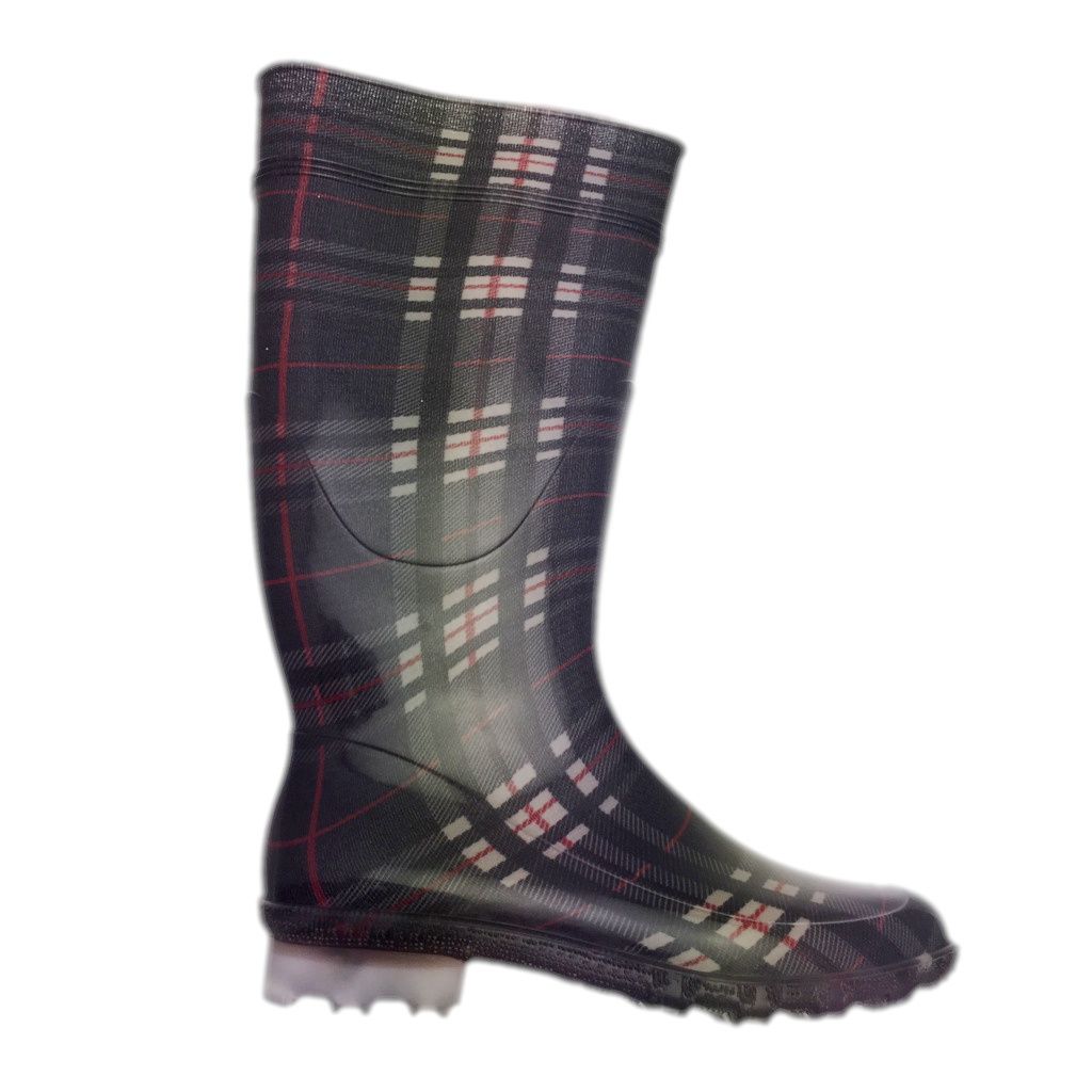 STIVALE GOMMA fantasia tartan scozzese