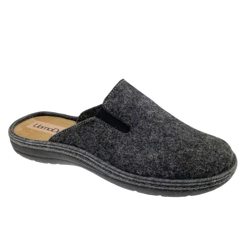 Riposella 103 ciabatta sabot  uomo griggio  plantare memory