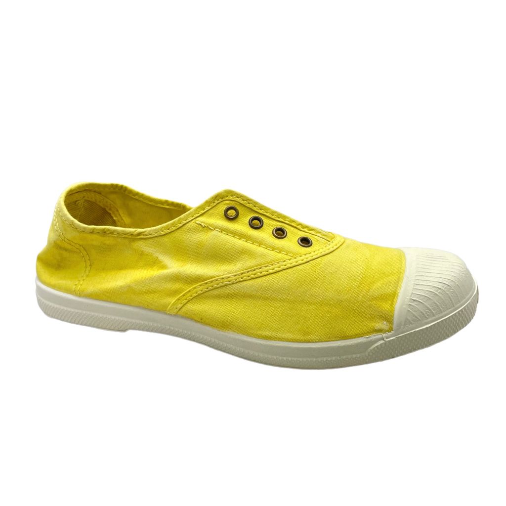 NATURAL WORLD ECO scarpa in cotone GIALLO 102E 694 Old Lavanda Vegan shoes