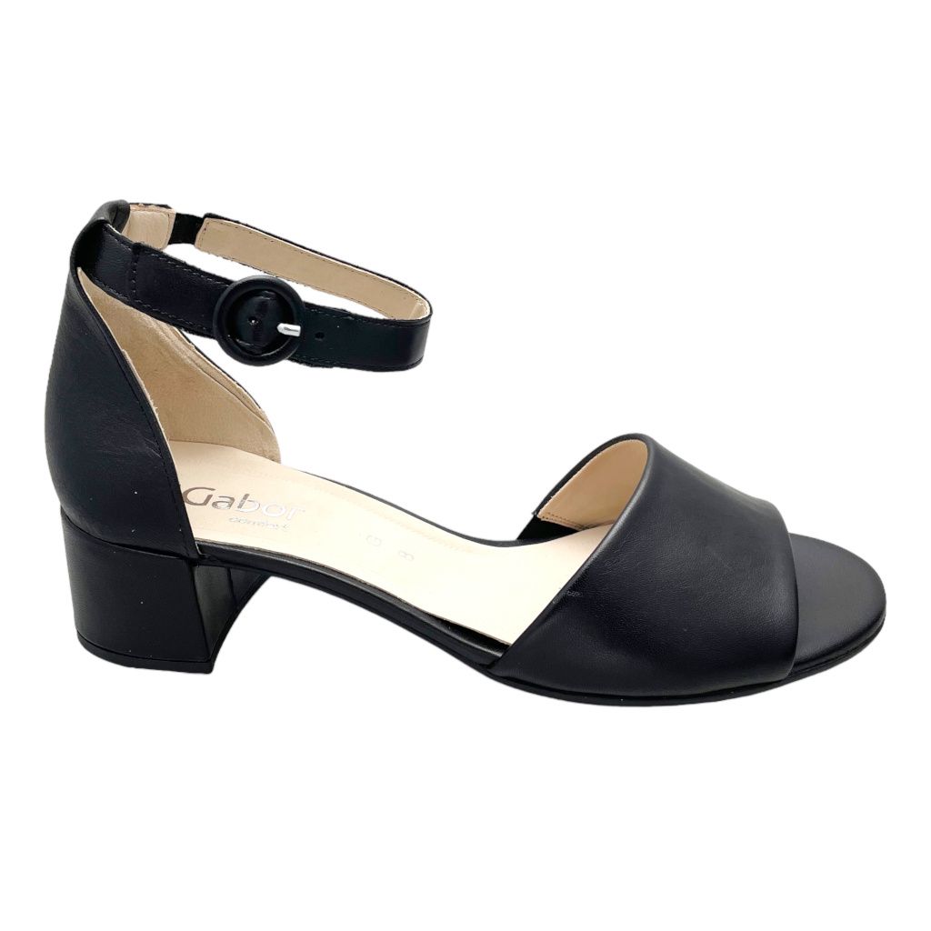 GABOR 22.902.27 scarpa sandalo per donna mary jane nero 41,5 42 42,5 43 43,5 laccetto