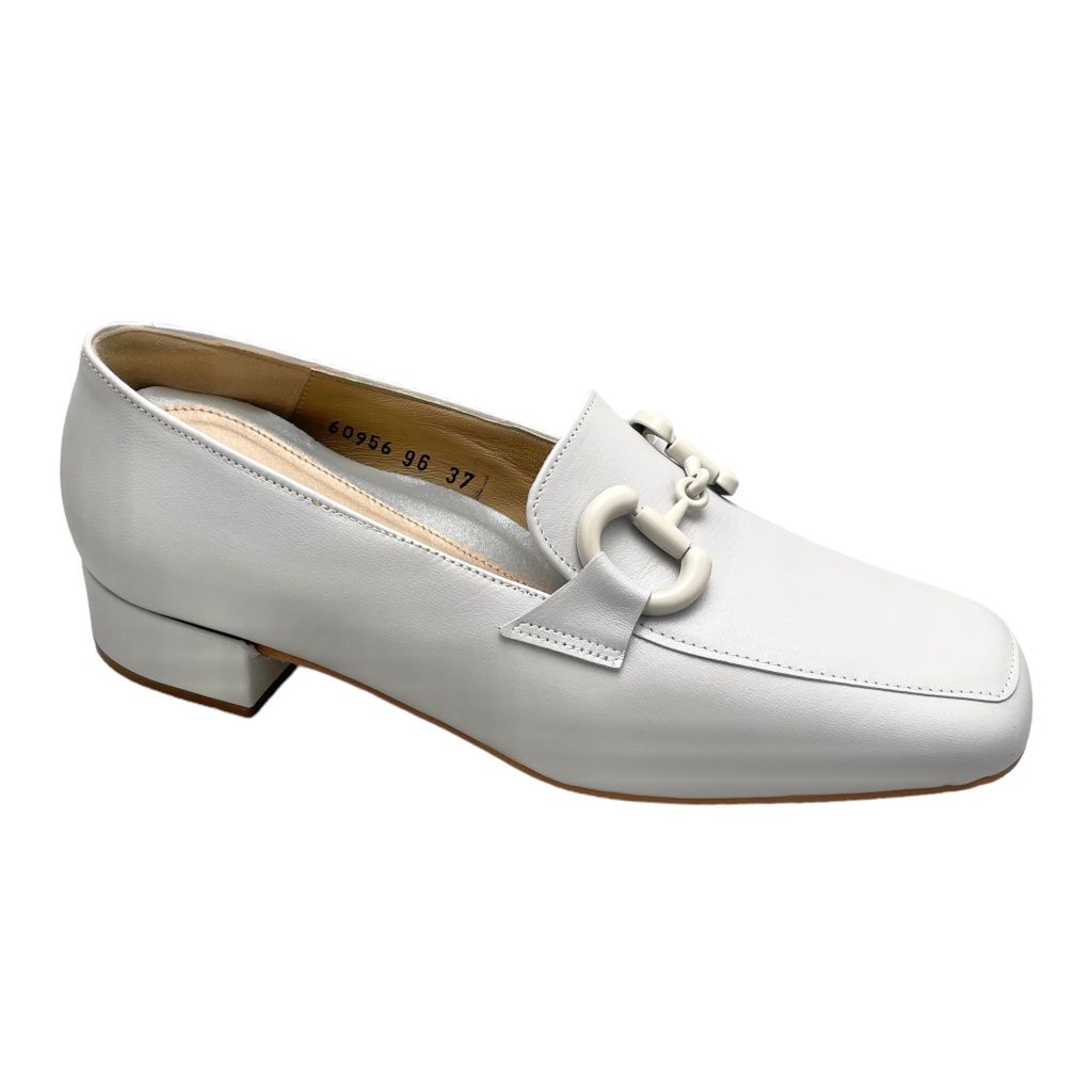 LOREN 60956 MOCASSINO con morsetto grigio slipon shoe soletta  estraibile 34 41 42