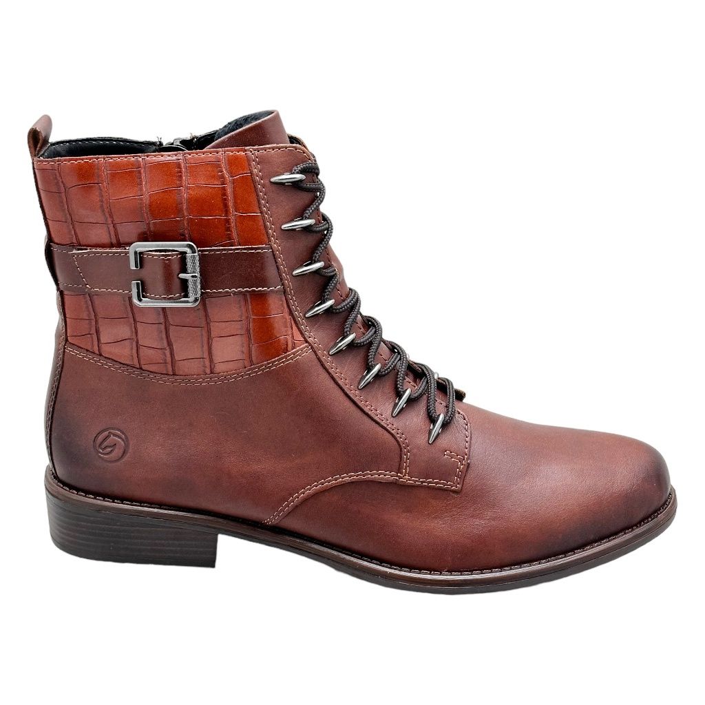 REMONTE D0F72-22 anfibio polacchino stivaletto anckle boot  cerniera soletta estraibile 41 42 43 44 45