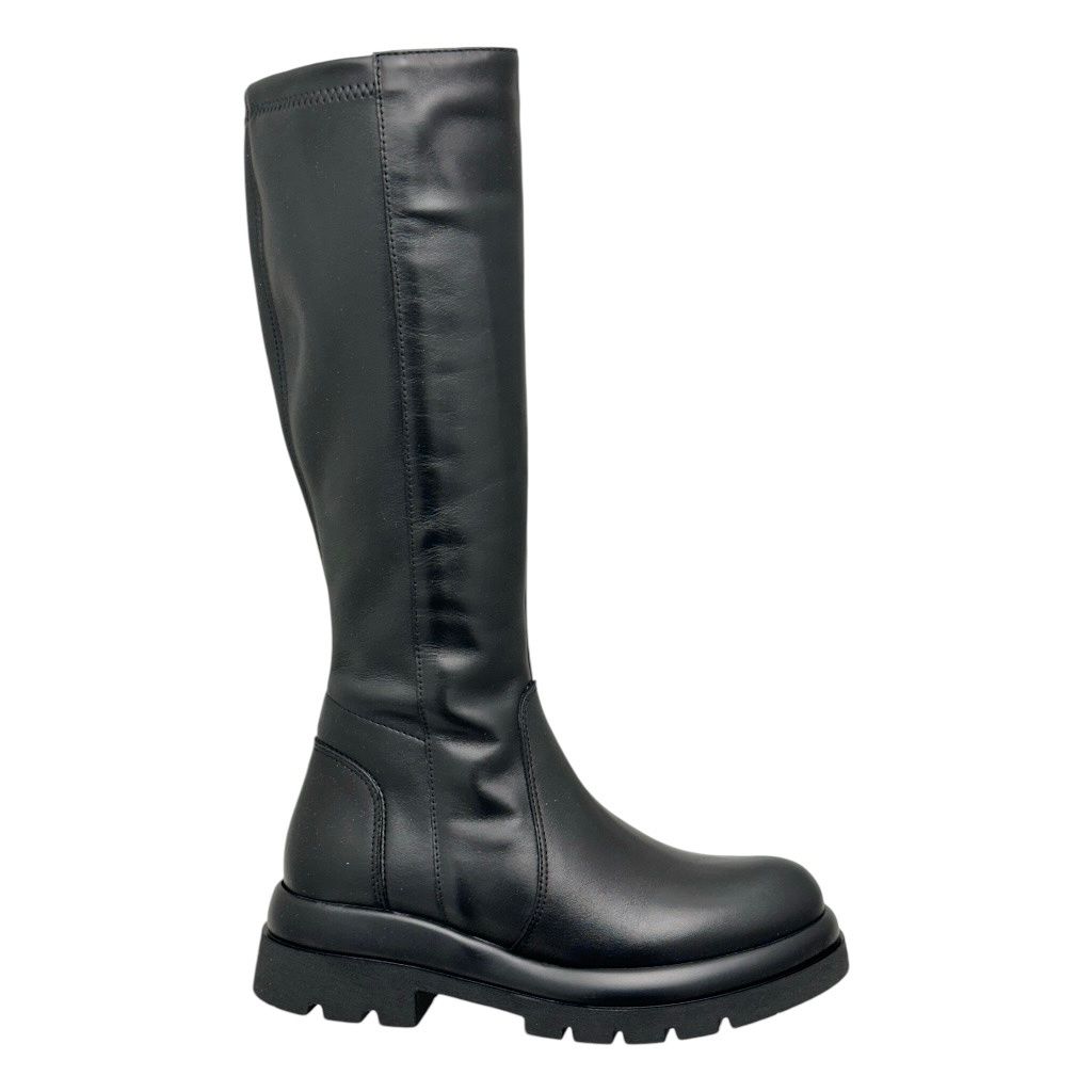 MELLUSO R45390 boot stivale  nero per donna cerniera 34 35 36 37 38 39 40 41 42 43