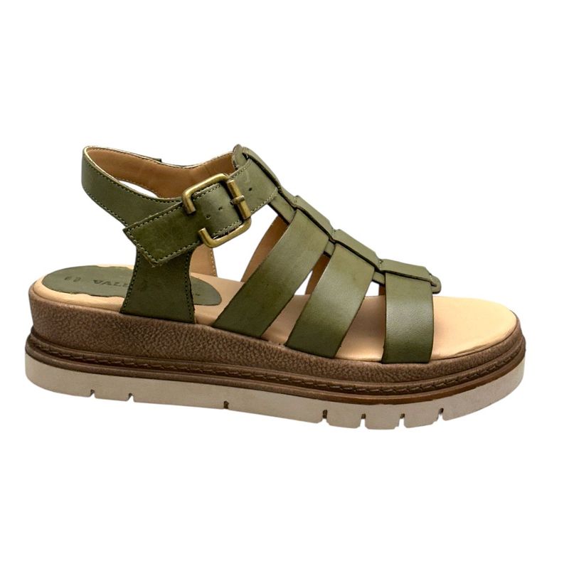 Valleverde 47052 sandalo con platform listini verde