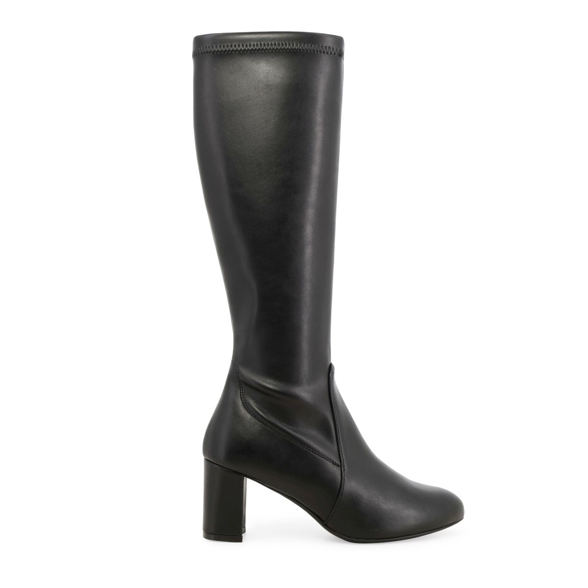 MELLUSO Z410 stivale per donna elasticizzato cerniera tacco a blocchetto 34 35 36 37 38 39 40 41 42 43 44