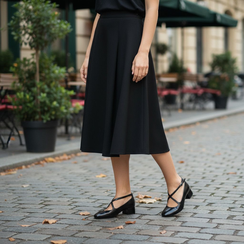 MELLUSO A387 scarpa  per donna mary jane  con  laccetto in vera pelle verniciata nera