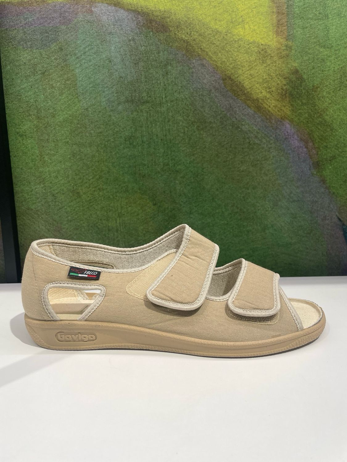 Falco Gaviga 180 pantofola regolabile beige fisioterapia