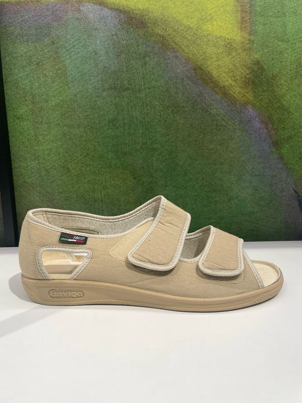 Falco Gaviga 180 pantofola regolabile beige fisioterapia