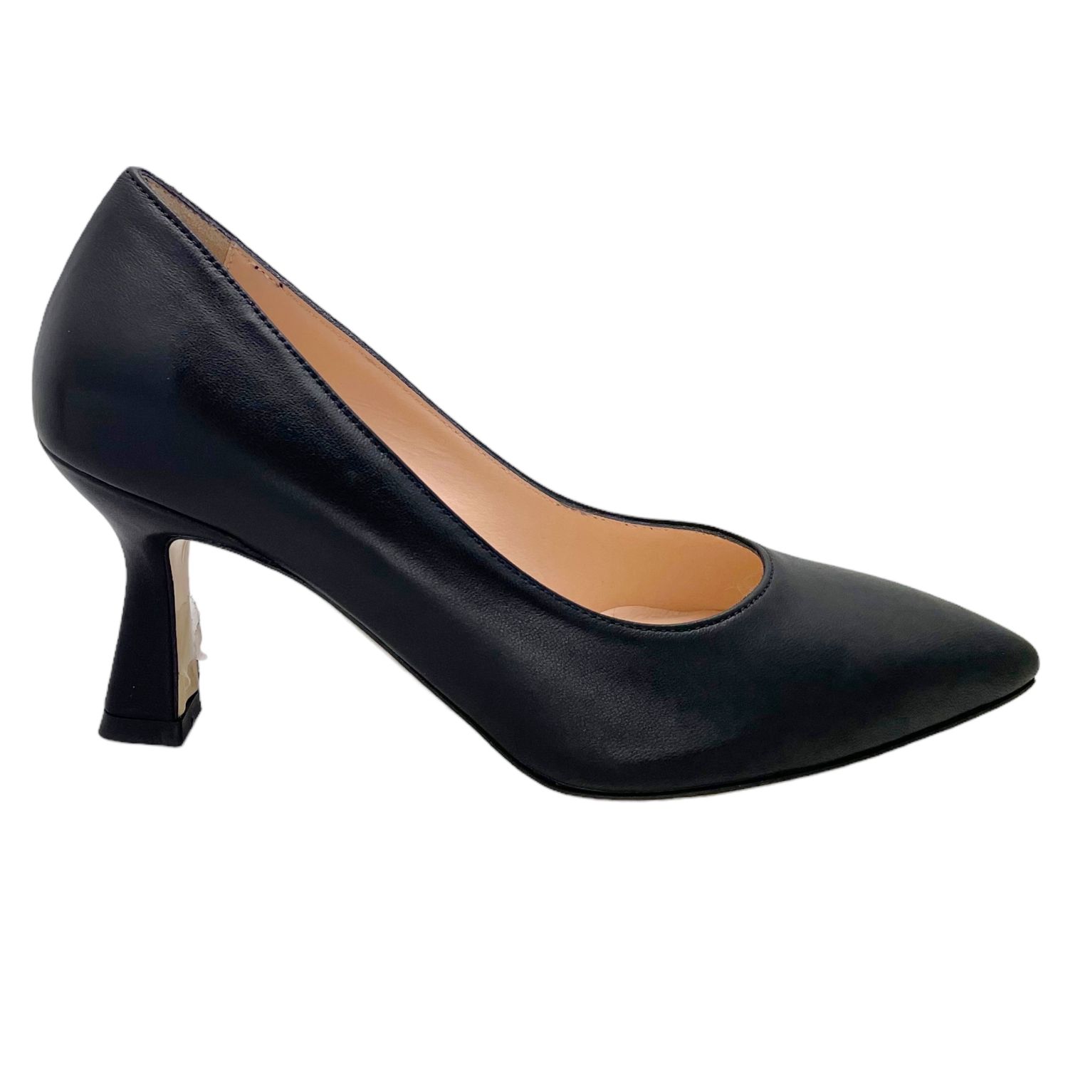 MELLUSO scarpa per donna decoltè pelle  nero tacco clessidra  33 34 42 43 44