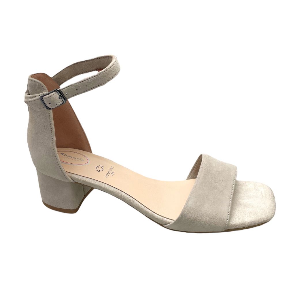TAMARIS 8-58304-20 341 scarpa sandalo per donna mary jane beige 43 44 45 numeri grandi