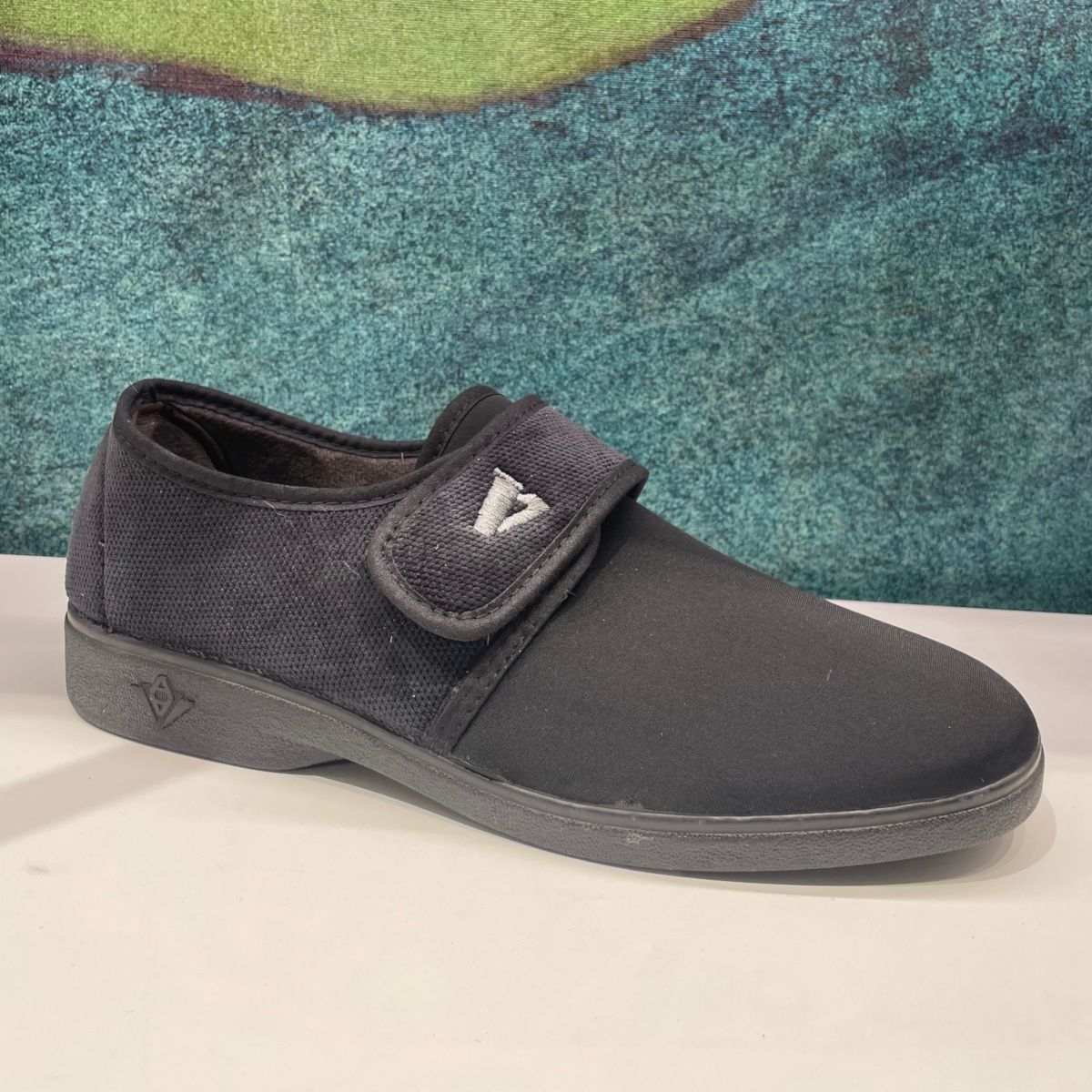 VALLEVERDE 26815 pantofola in panno elasticizzato strappo fisioterapia post operatorio