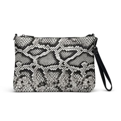 &quot;Jade D&#39;Hiver Collection&quot; Silver Crossbody bag