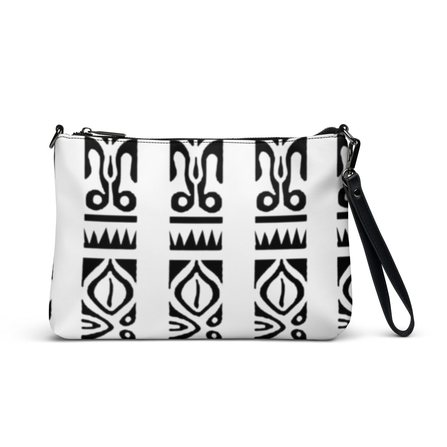 &quot;Native American Tribes Collection&quot; White Crossbody bag