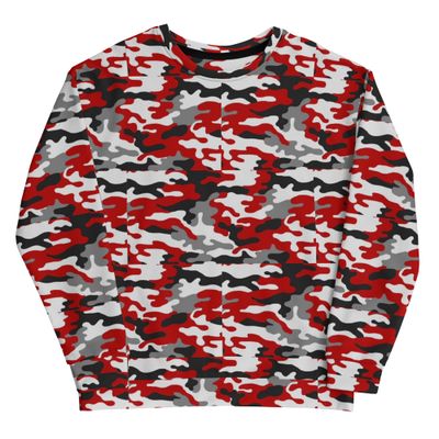 &quot;Warrior Wear Collection&quot; Red Men&#39;s Sweatshirt