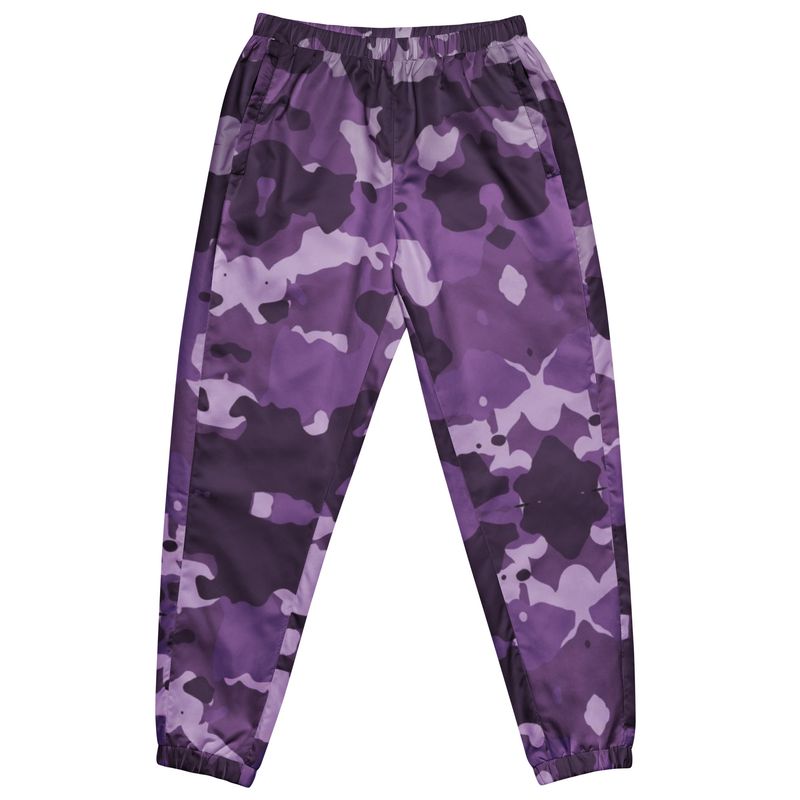 &quot;Warrior Wear Collection&quot; Purple Unisex track pants