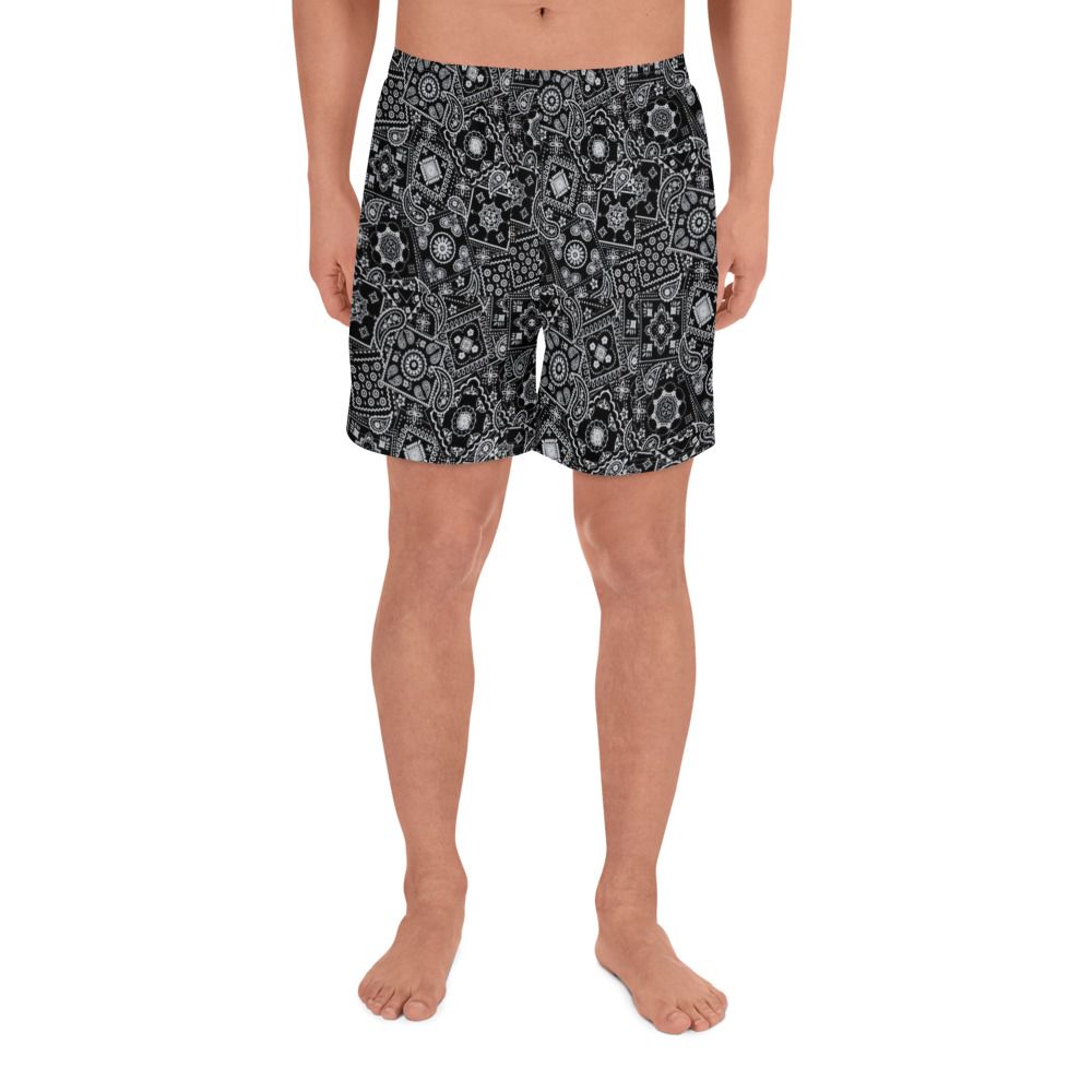 &quot;Cypress Tree Collection&quot; Men&#39;s Athletic Long Shorts