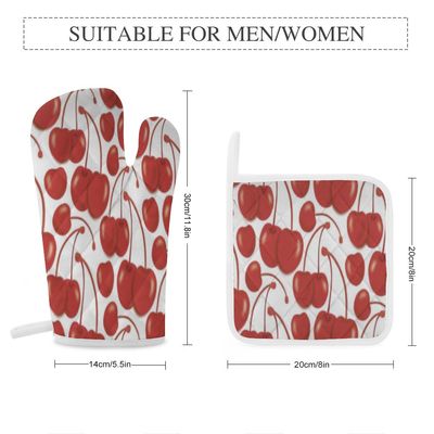 Oven Mitts &amp; Pot Holders (Set Of 4) (&quot;Unity Sale: One for You, Two for Free!&quot;), Size: One size-1