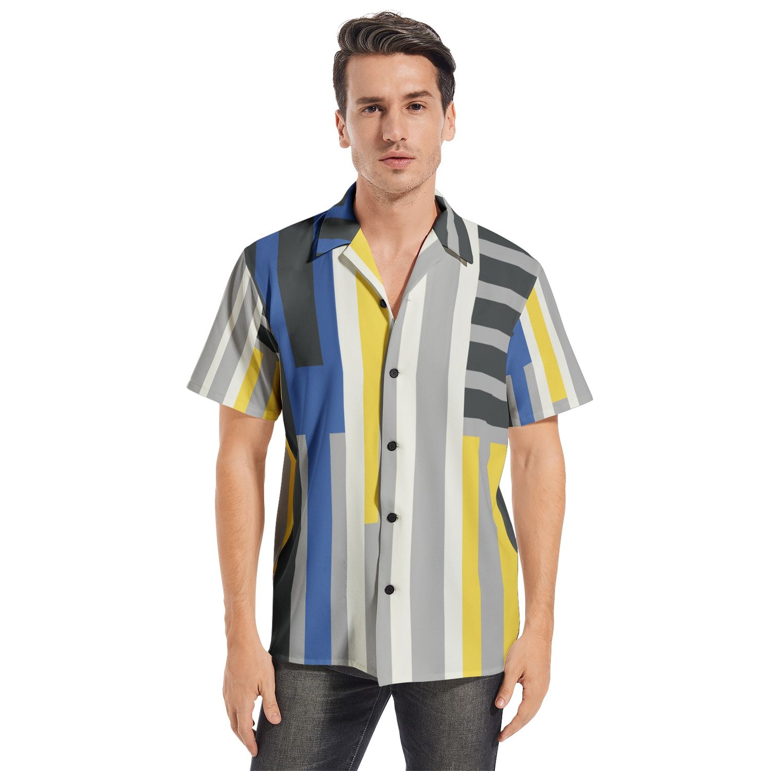 Men&#39;s Soft Cotton Short Sleeve Shirts