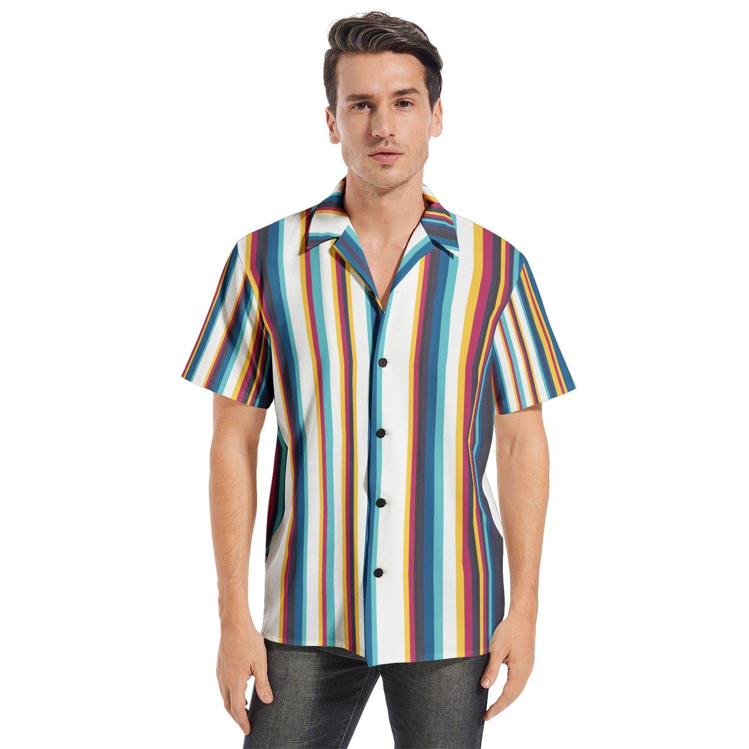 Men&#39;s Soft Cotton Short Sleeve Shirts