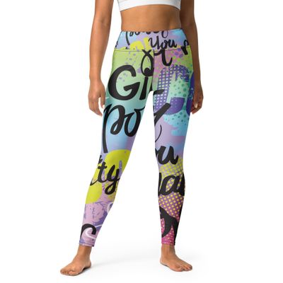 Girl Power Yoga Leggings