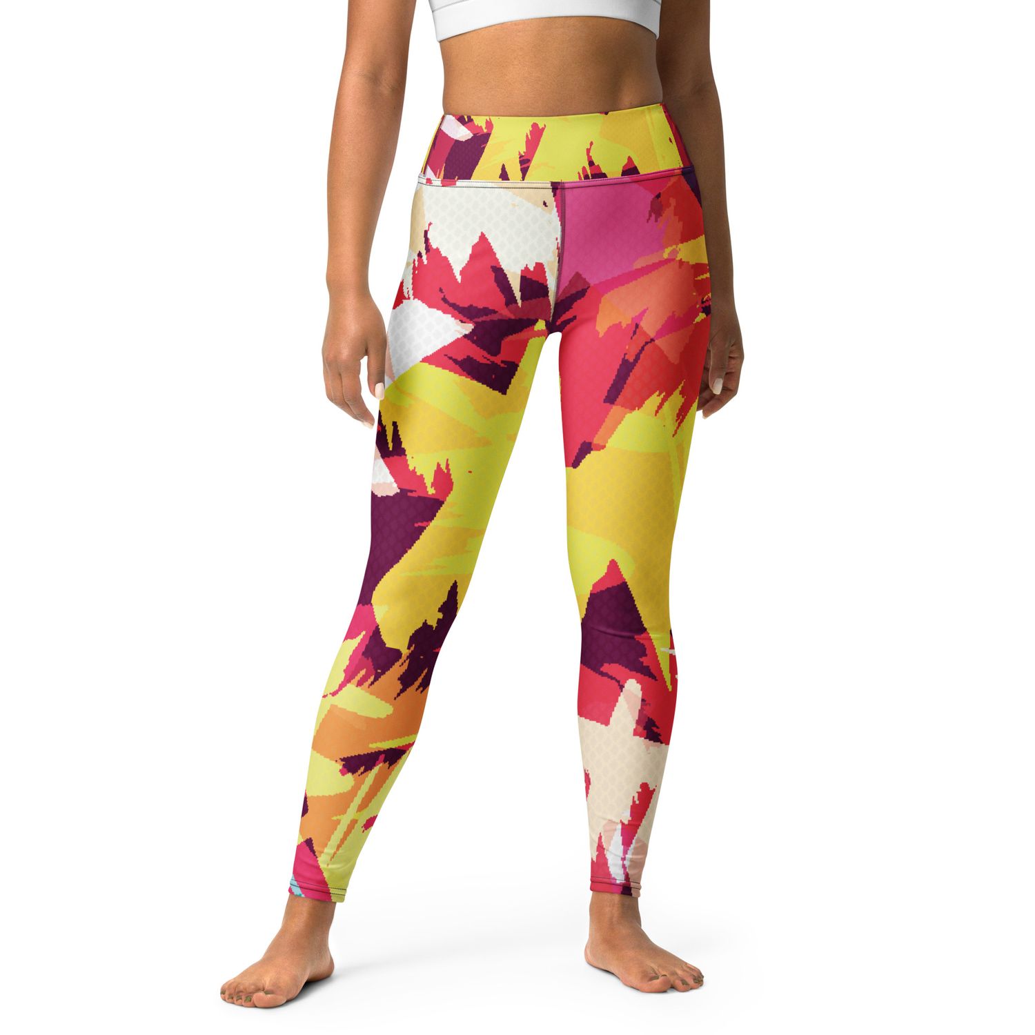 Seamless Splash Yoga Leggings