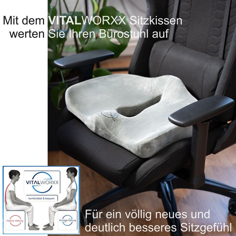 Ergonomisches Sitzkissen