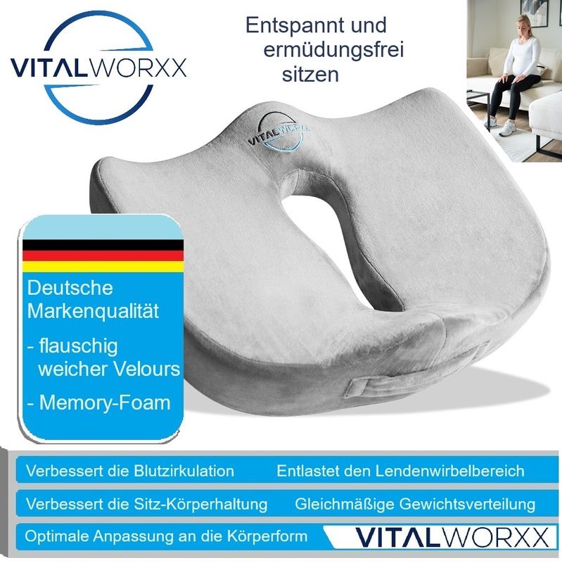 Ergonomisches Sitzkissen