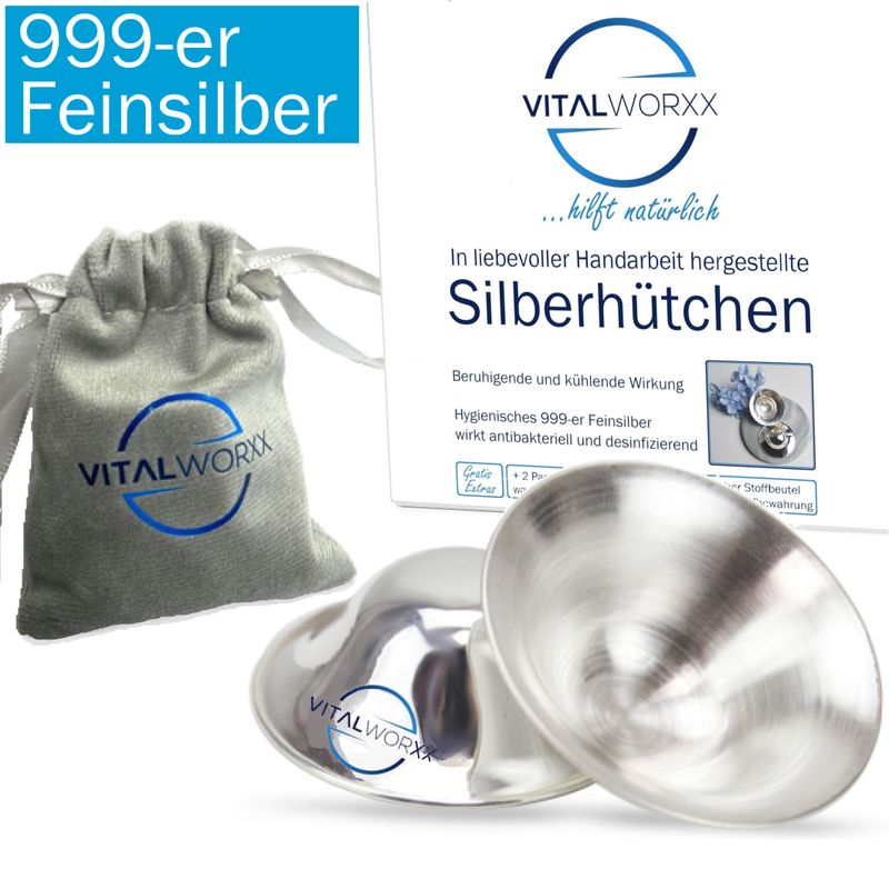 Silberhütchen aus 999-er Feinsilber