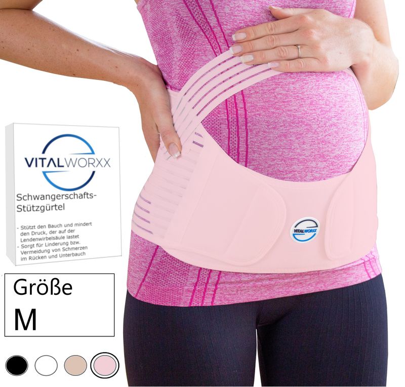 Schwangerschaftsgurt ROSA Größe M