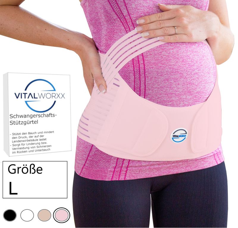 Schwangerschaftsgurt ROSA Größe L