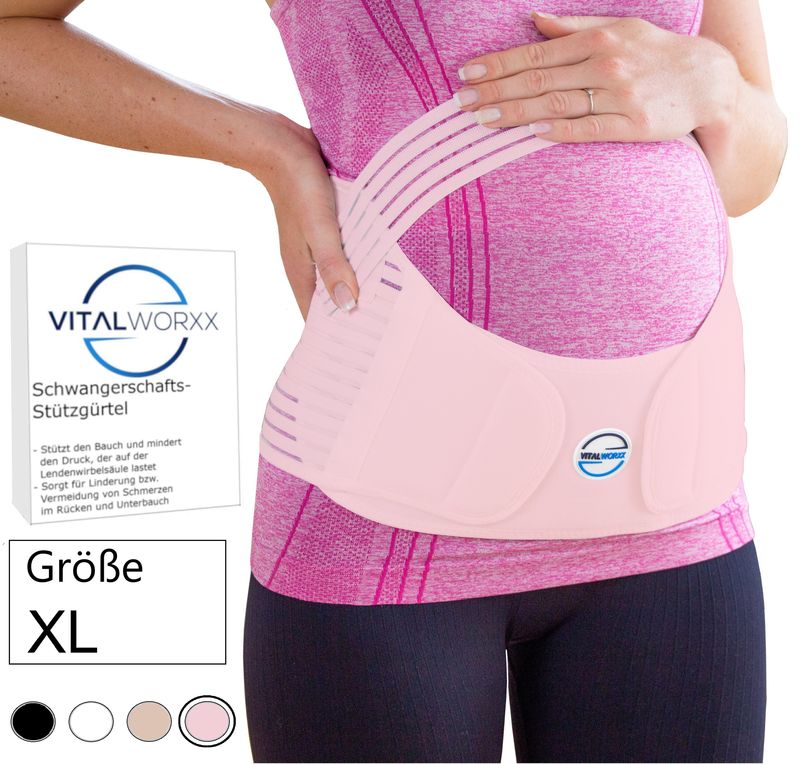 Schwangerschaftsgurt ROSA Größe XL