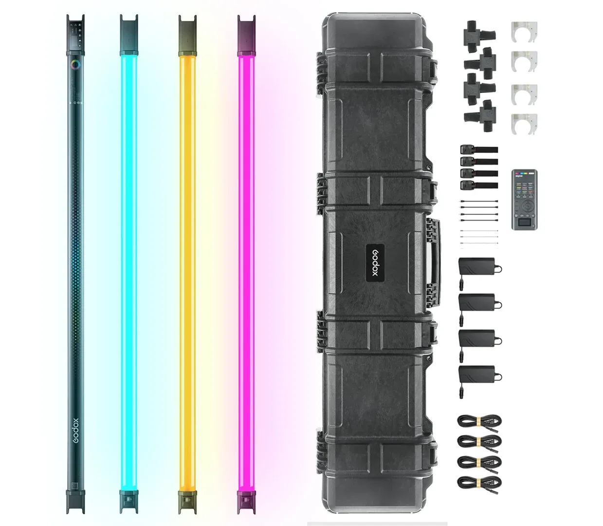 TUBE Godox TL120K4 Kit de 4 tubes LED RGB (tarif HT/jour)