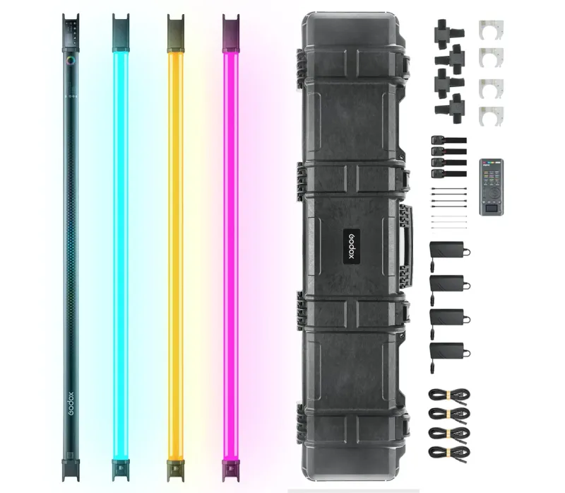 TUBE Godox TL120K4 Kit de 4 tubes LED RGB (tarif HT/jour)