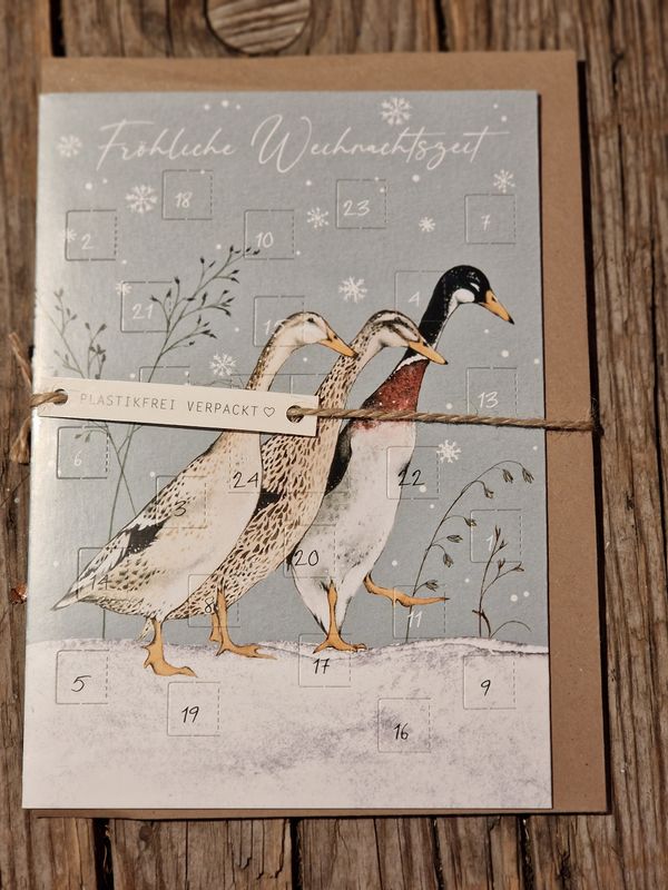 Adventskalender &quot;Entenschar&quot;