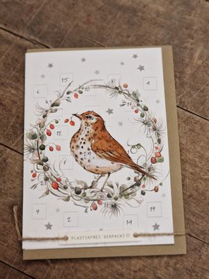Adventskalender &quot;Vogelkranz&quot;