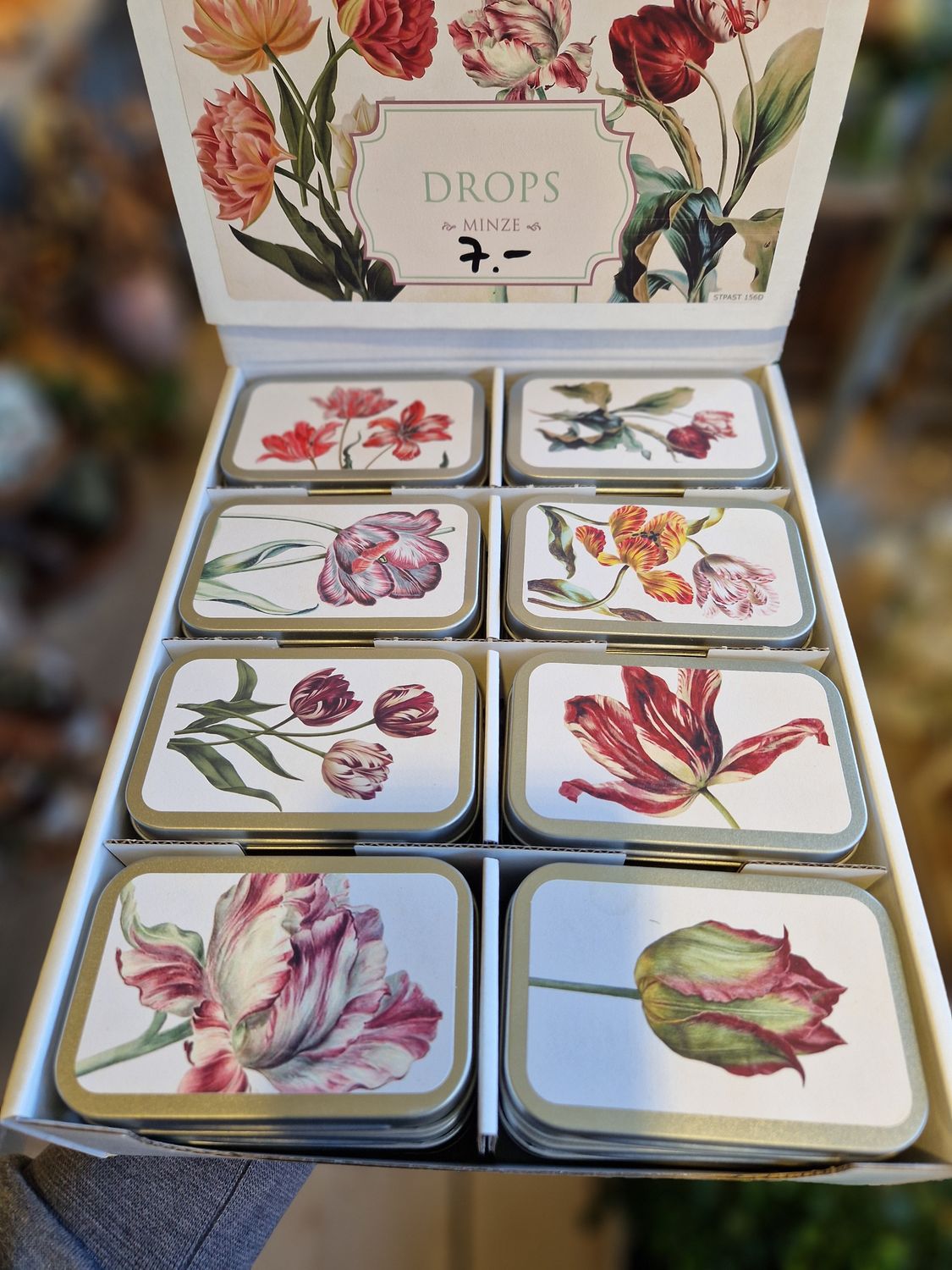 Drops mit Minze Geschmack