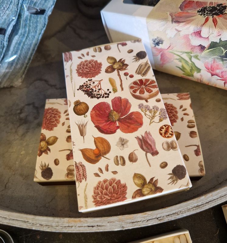 Streichholzschachtel "Fruchtstände"