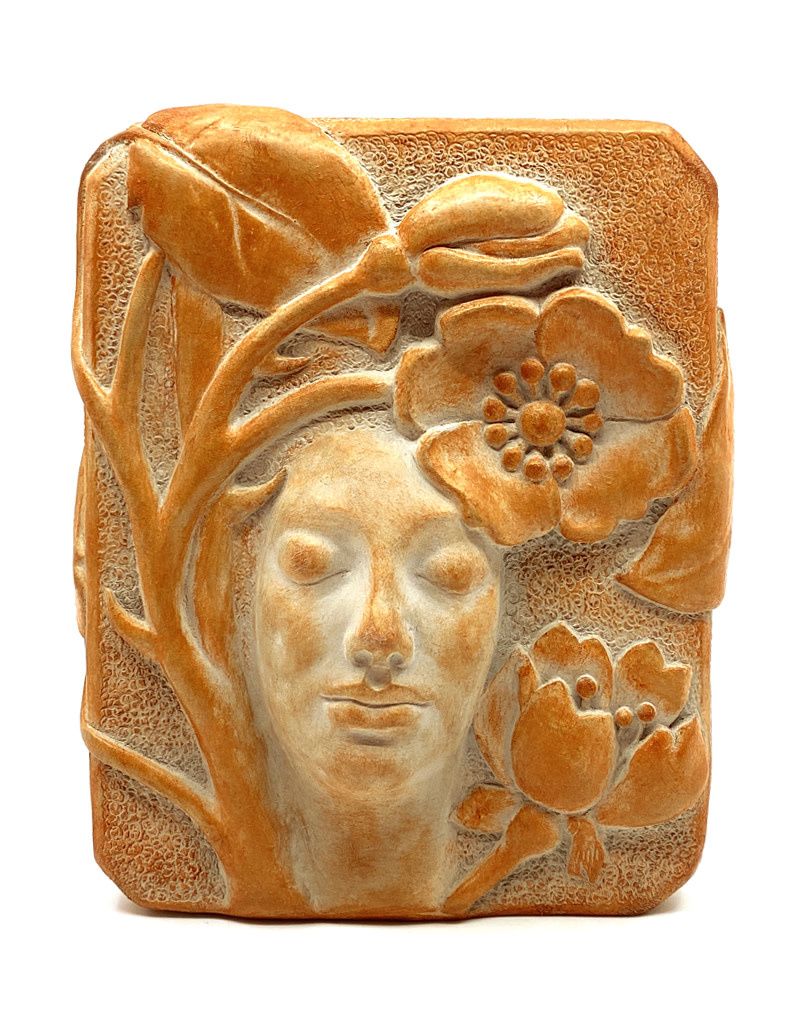 JGA-13 ROSE WALL PLAQUE