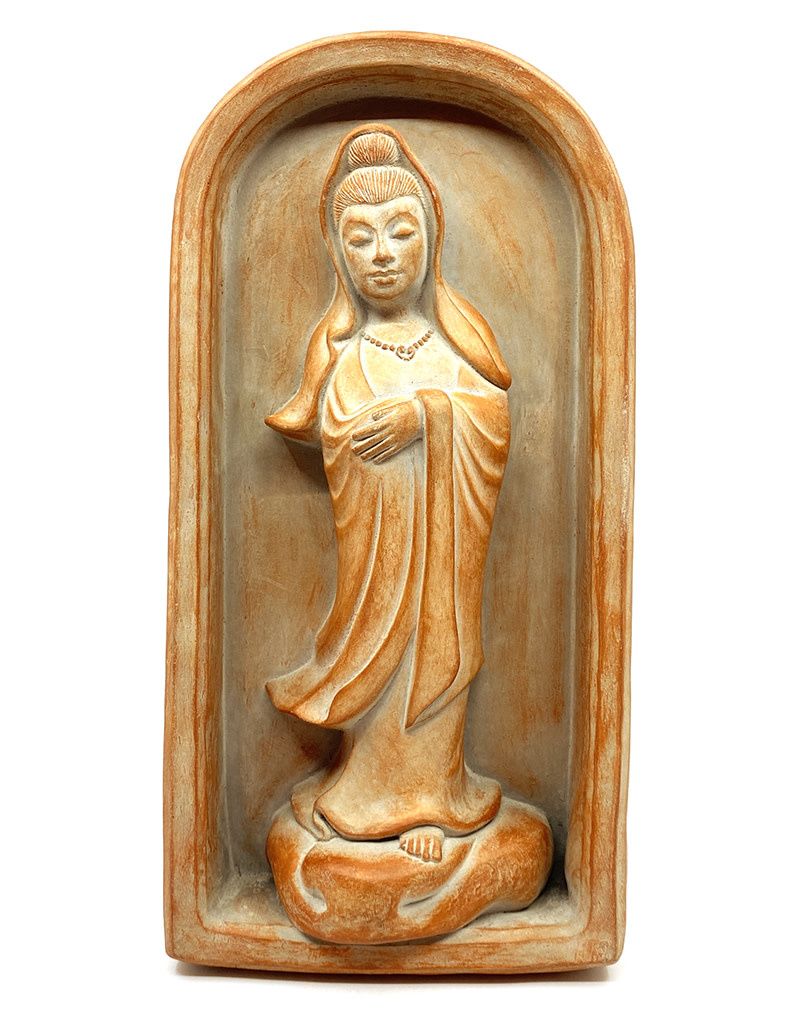 JGA-53 KUAN YIN WALL PLAQUE