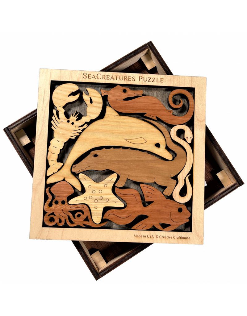 CCF-SEAC SEA CREATURES PUZZLE