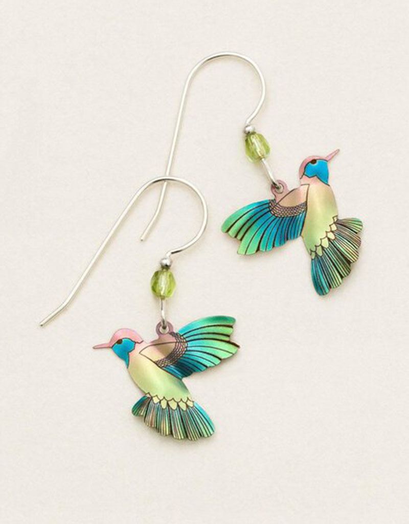 HY-90140 PICAFLOR EARRINGS - ISLAND GREEN
