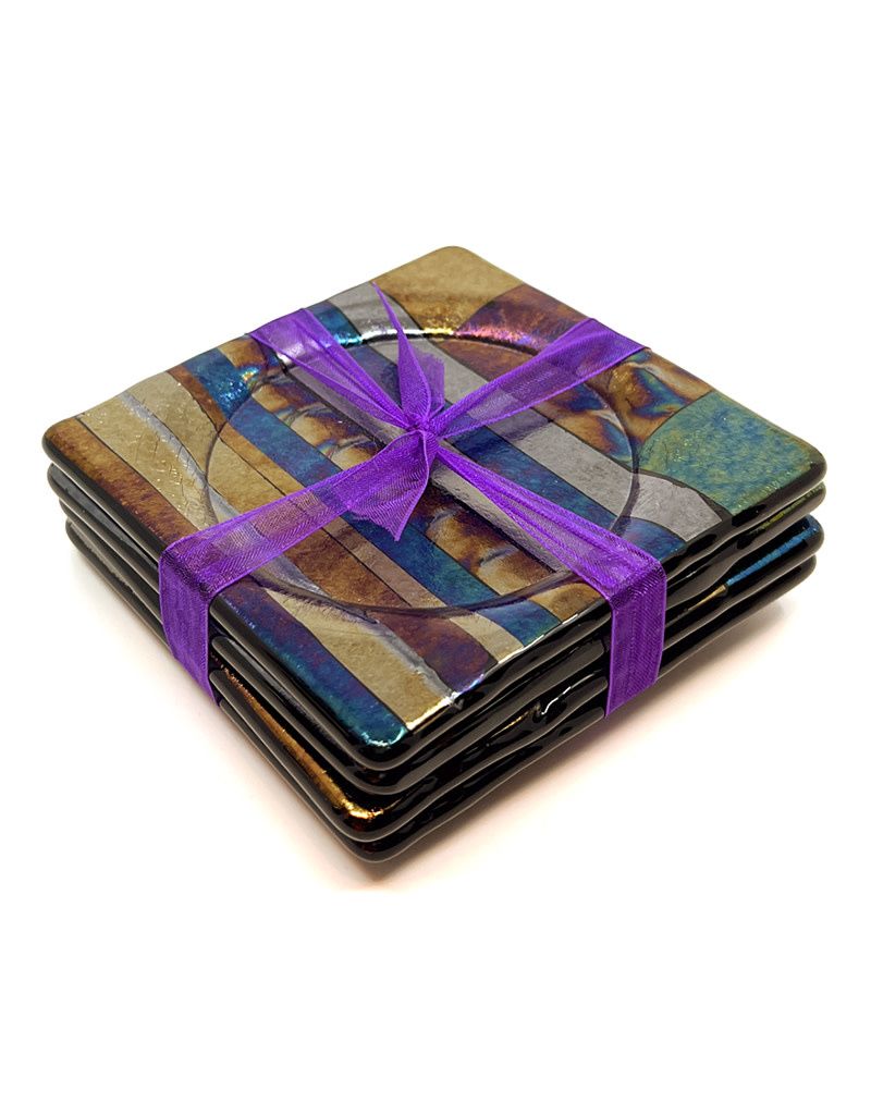 MEU-45CO BLACK MAGIC COASTER SET