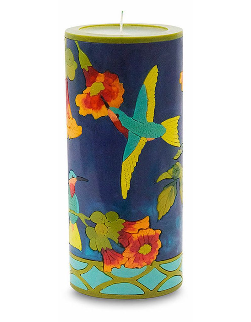 MNA-LHUM LARGE HUMMINGBIRD CANDLE