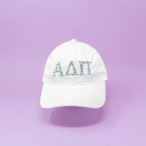 Alpha Delta Pi Floral Embroidered Cap