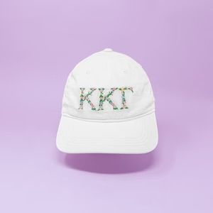 Kappa Kappa Gamma Floral Embroidered Cap