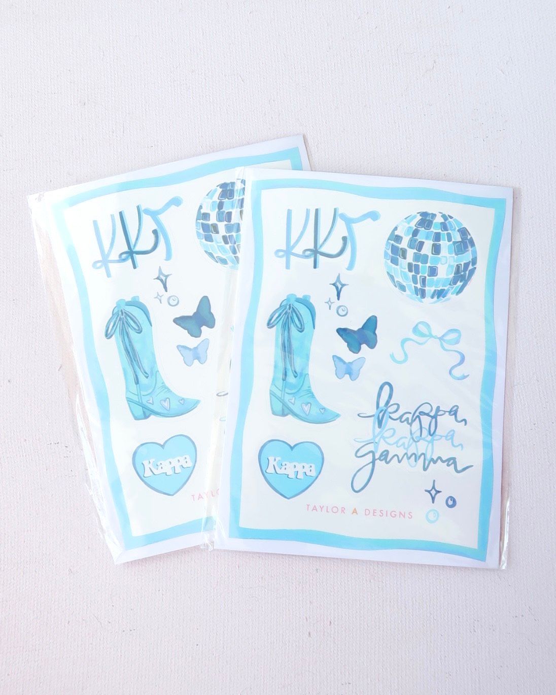 Kappa Kappa Gamma Sticker Sheet TA